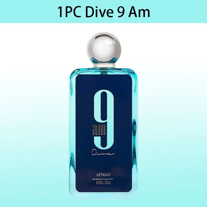 3.4 Oz /100ML Dive Men Persistent Charming Charm Wood Tone More Solemn Gorgeous Hair Body Perfume Spray for Men Women Deodorants