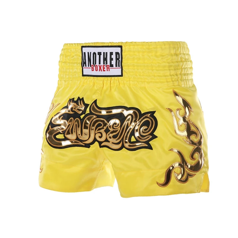 Muay Thai Shorts Breathable Thai Boxing Shorts Women Men Child Martial Arts MMA Thaiboxing Grappling Kickboxing Fighting Clothes