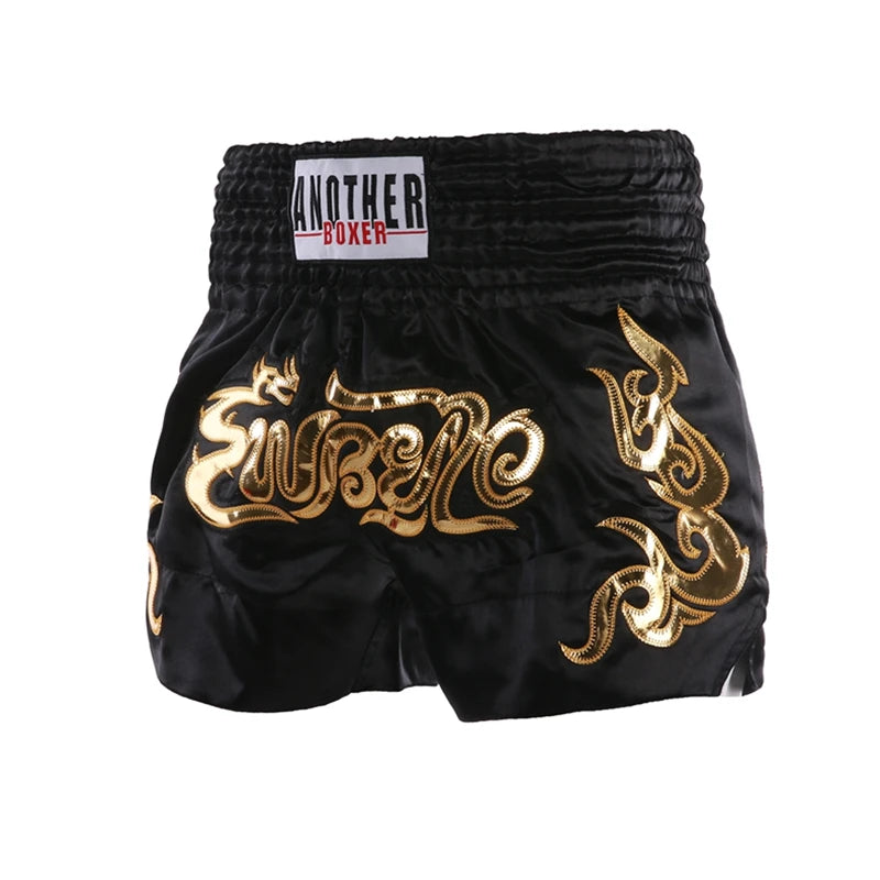 Muay Thai Shorts Breathable Thai Boxing Shorts Women Men Child Martial Arts MMA Thaiboxing Grappling Kickboxing Fighting Clothes