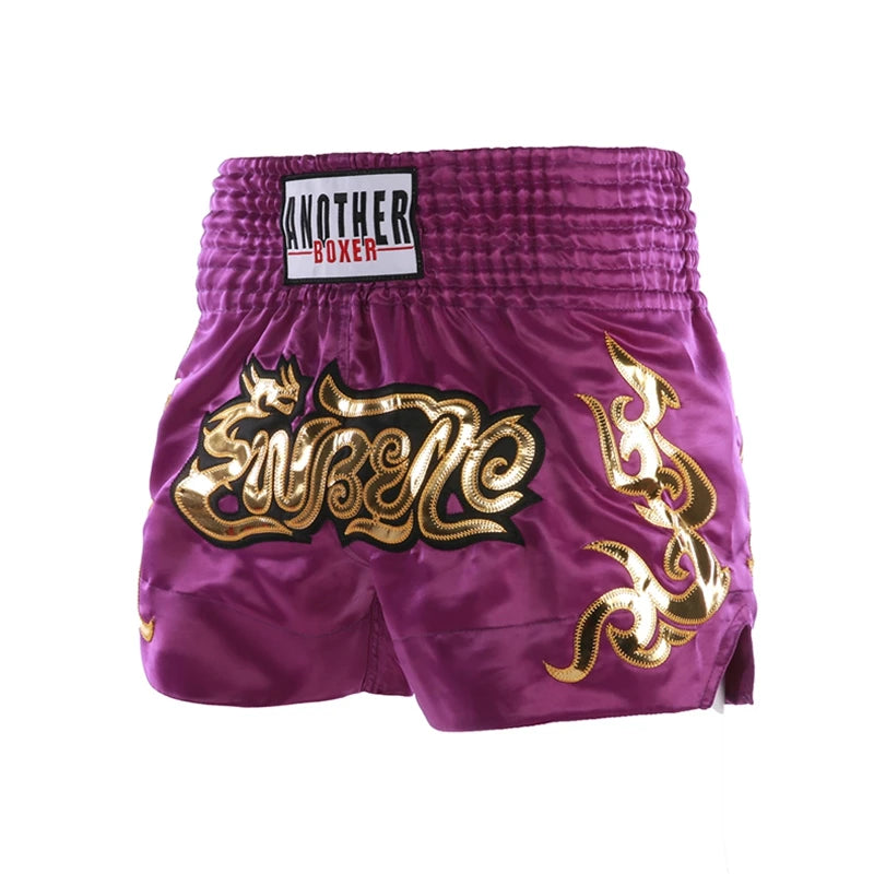 Muay Thai Shorts Breathable Thai Boxing Shorts Women Men Child Martial Arts MMA Thaiboxing Grappling Kickboxing Fighting Clothes