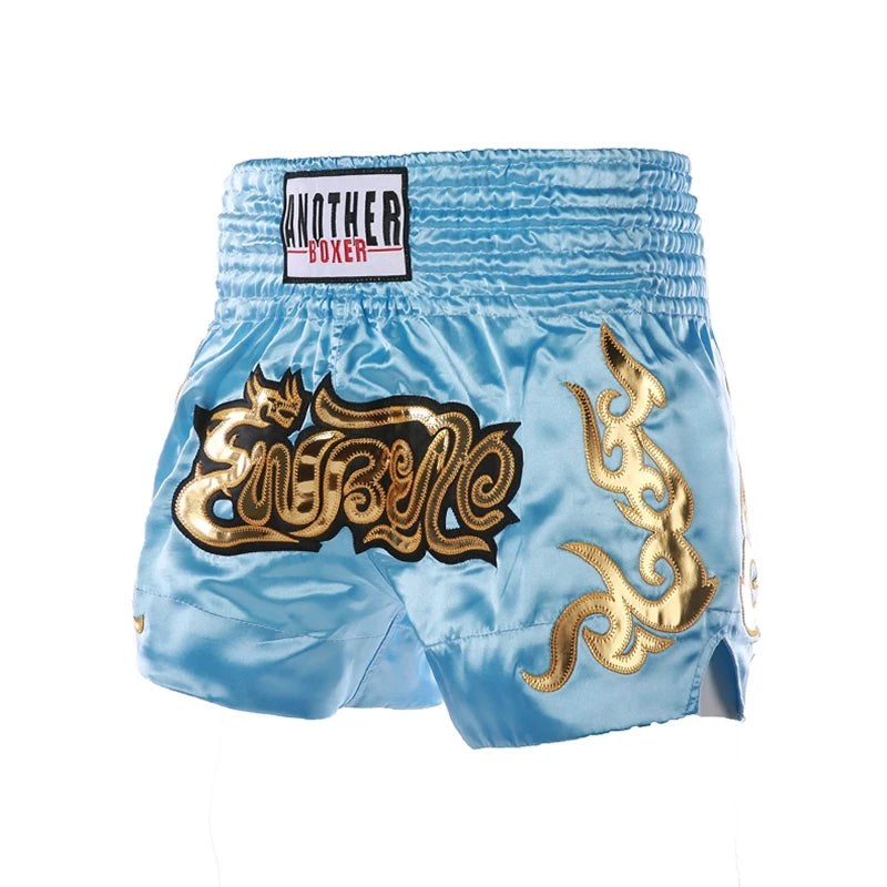 Muay Thai Shorts Breathable Thai Boxing Shorts Women Men Child Martial Arts MMA Thaiboxing Grappling Kickboxing Fighting Clothes