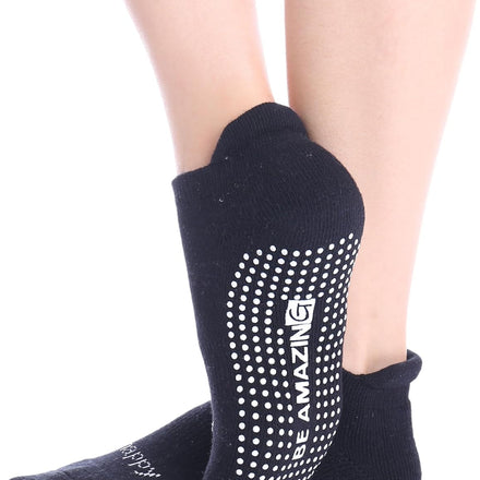 Yoga Socks for Women Non-Slip W/ Grips,